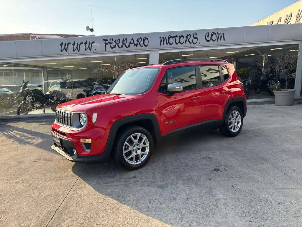 JEEP RENEGADE 1.6 MJT 120CV LIMITED ROSSO