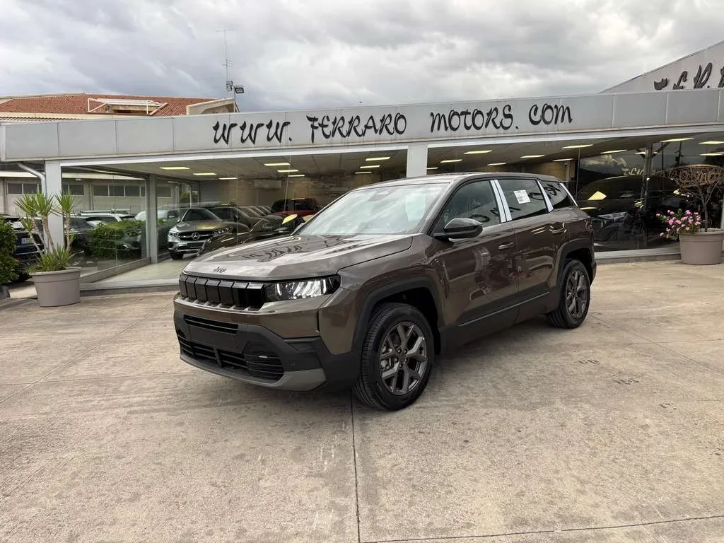 JEEP COMPASS E-HYBRID ALTITUDE 1.2 145CV FWD EDCT6 MARRONE