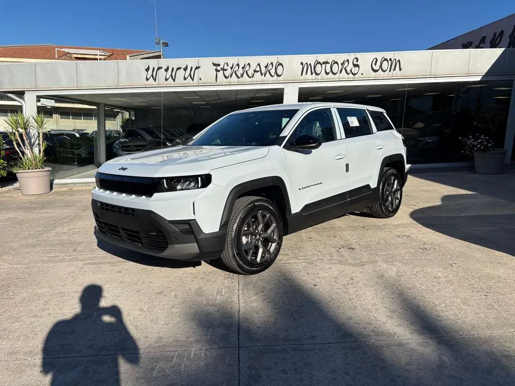 JEEP COMPASS E-HYBRID ALTITUDE 1.2 145CV FWD EDCT6 BIANCO